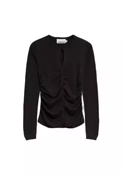 Рубашка ARMEDANGELS LALEAA FESTIVE, черный