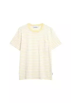 Рубашка ARMEDANGELS MAARKOS POCKET STRIPES, цвет Light yellow