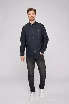 Рубашка Armin Oxford U.S. Polo Assn., цвет dark sapphire