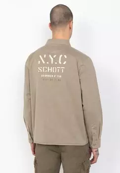Рубашка ARMY Schott, коричневый