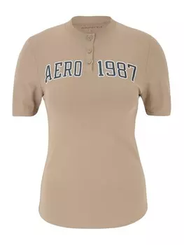 Рубашка AROPOSTALE, бежевый