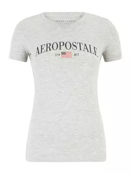 Рубашка AROPOSTALE MAY, пестрый серый