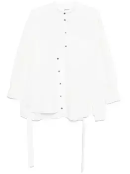 Рубашка асимметричного кроя Enfld, белый