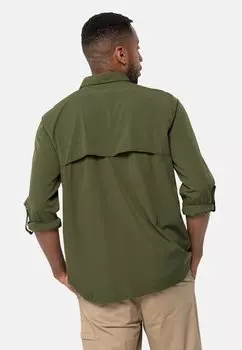 Рубашка Atacama Jack Wolfskin, зеленое дерево