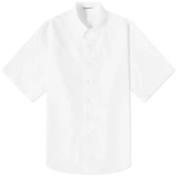 Рубашка Auralee Finx Short Sleeve, белый