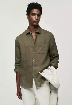 Рубашка AVISPA Mango, цвет khaki