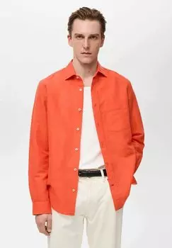 Рубашка AVISPA Mango, оранжевый