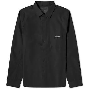 Рубашка Axel Arigato Flow Overshirt, черный