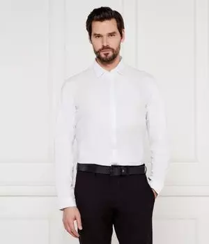 Рубашка b_excurse_l Regular fit Boss Green, белый