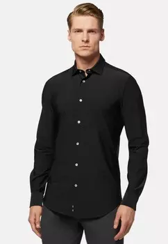 Рубашка B TECH SLIM FIT STRETCH Boggi Milano, черный