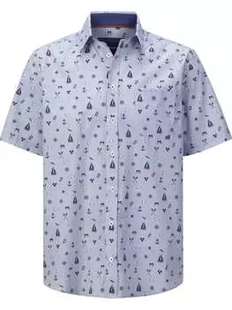 Рубашка BABISTA, цвет hellblau gemustert