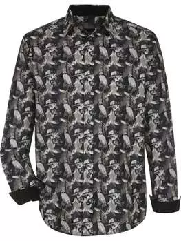 Рубашка BABISTA, цвет schwarz gemustert