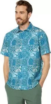 Рубашка Bahama Coast Palm Tiles Tommy Bahama, цвет Blue Allure