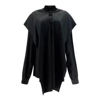 Рубашка Balenciaga Paneled, черный