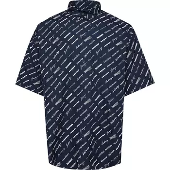 Рубашка Balenciaga, темно-синий/белый