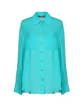 Рубашка Balmain, бирюзовый