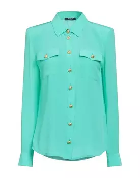Рубашка Balmain, бирюзовый