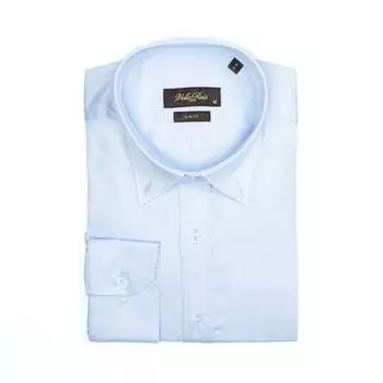 РУБАШКА BALTIMORE SLIMM FIT ИЗ ХЛОПКА Vella Pais, синий