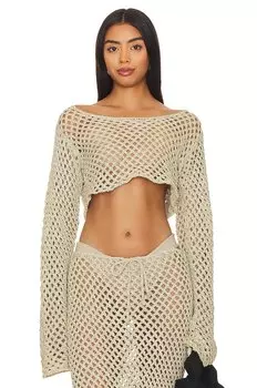 Рубашка Bananhot Magen Knit, слоновая кость