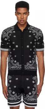 Рубашка-бандана AMIRI, черный