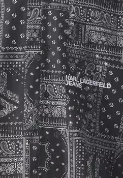 Рубашка Bandana Karl Lagerfeld, черная