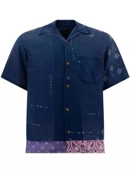 Рубашка Bandana Remake KAPITAL, синий