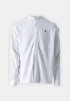 Рубашка BANDED COLLAR Abercrombie & Fitch, белый