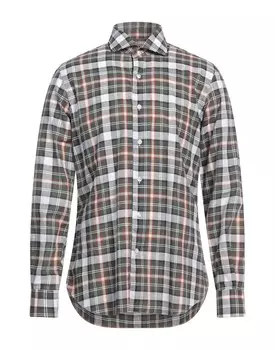 Рубашка Barba Napoli, зеленый