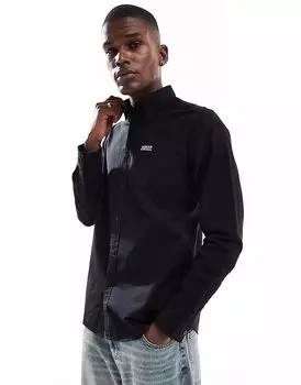Рубашка Barbour International Kinetic Oxford черного цвета