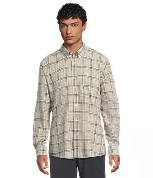 Рубашка Barbour Nelson Tailored Shirt, цвет Bleached Olive