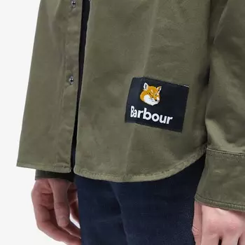Рубашка Barbour x Maison Kitsun