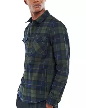 Рубашка Барбур Каннич Barbour, оливковый