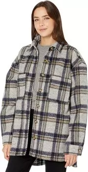 Рубашка Bardot Checked Flannel Shirt, цвет Blue Check