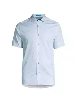 Рубашка Barhill Geo Ted Baker, синий