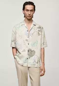 Рубашка BARI Mango, серый