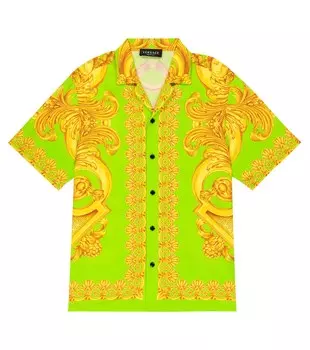 Рубашка Barocco 660 Versace, разноцветный