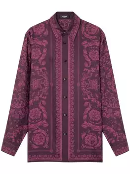 Рубашка Барокко Versace, розовый