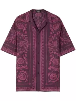 Рубашка Барокко Versace, розовый