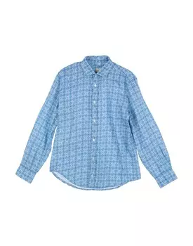 Рубашка Baronio, лазурный