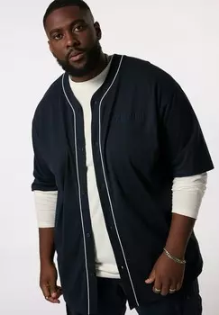 Рубашка BASEBALL-LOOK STHUGE, темно-синий