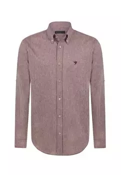 Рубашка BASIC Felix Hardy, бургундия