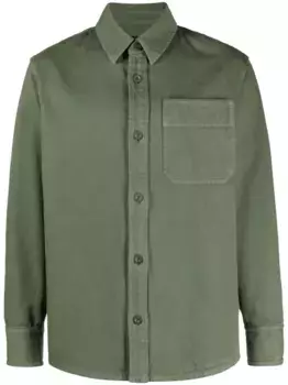 Рубашка Basile A.P.C., зеленый