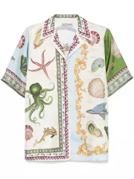 Рубашка Bath House ALEMAIS, нейтральный