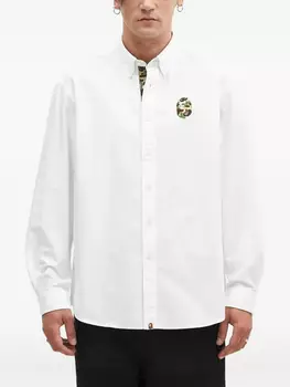 Рубашка BATHING APE ABC Camo One Point A Bathing Ape, белый