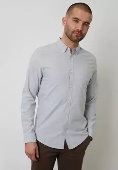 Рубашка BEACON Threadbare, светло-серый