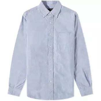 Рубашка Beams Plus Button Down Oxford Shirt