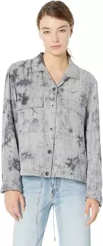 Рубашка bella dahl Long Sleeve Pocket Shacket, цвет Glacier Wash