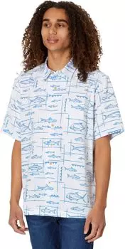 Рубашка Bento Short Sleeve Woven Quiksilver, цвет Bento White