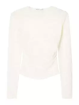 Рубашка Bershka, экрю