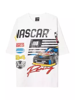 Рубашка Bershka, белый